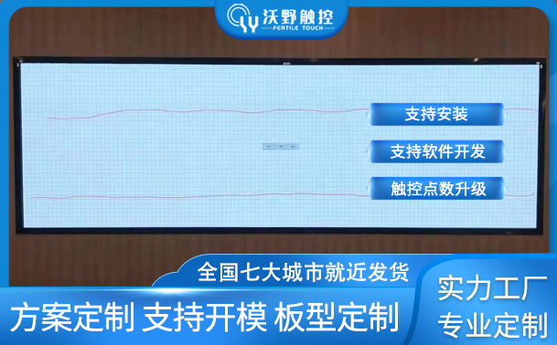 北京某企业会议室4米×1.2米LED触摸